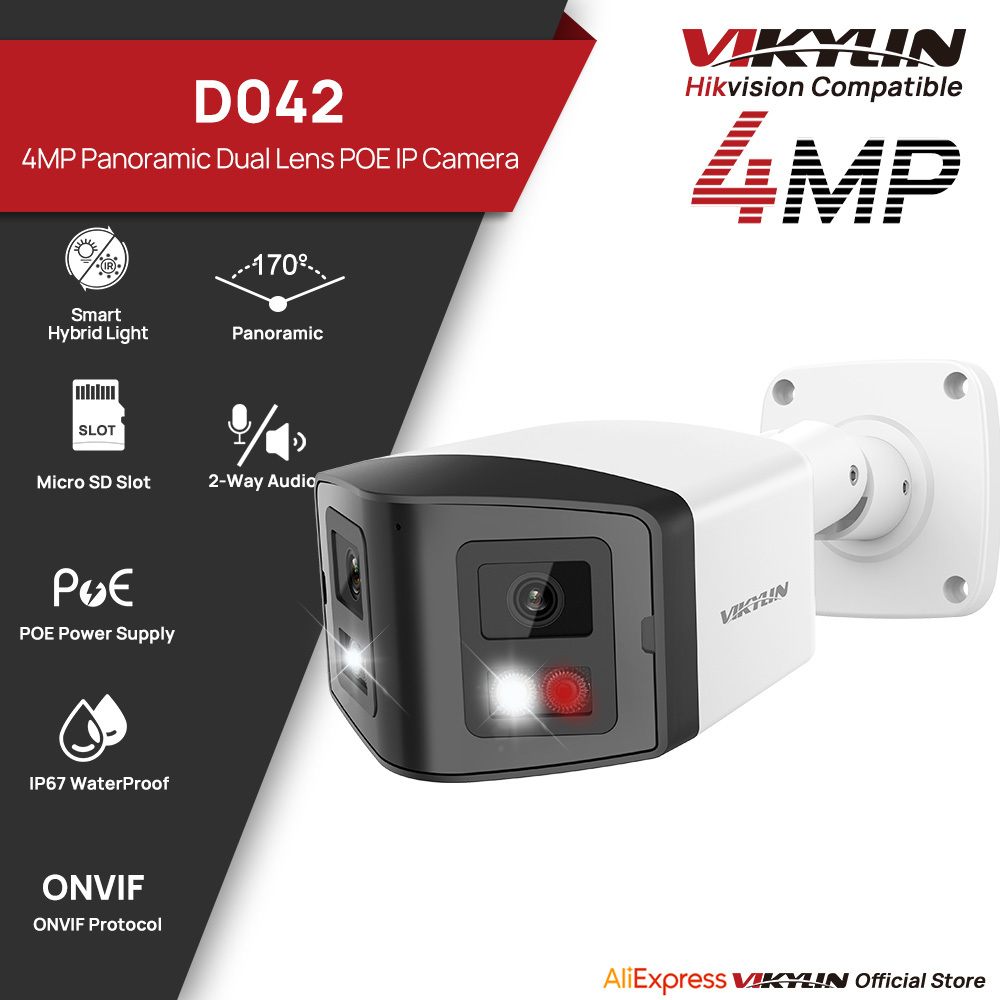 Smart Home Notifications - VIKYLIN 170° Panoramic Security IP Camera