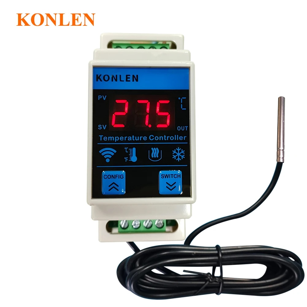 Smart Home Thermostat - Tuya WIFI Temperature Sensor Thermometer Controller