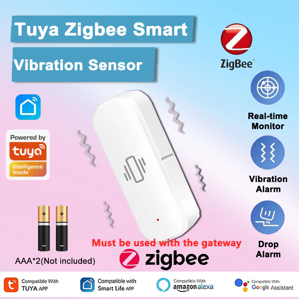 Smart Home Notifications - Tuya Zigbee Smart Vibration Sensor Detection