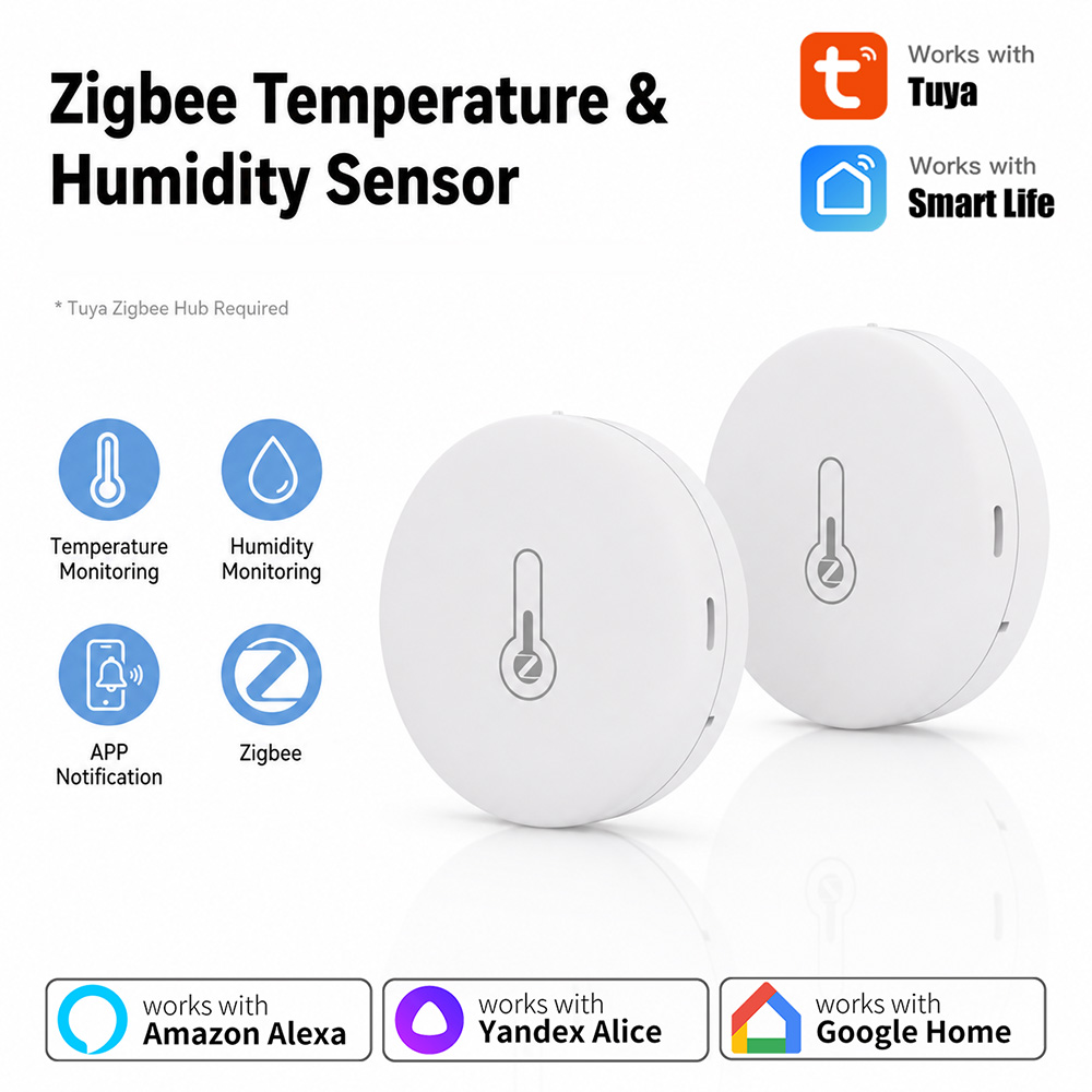 Smart Home Miniature - Tuya Zigbee Temperature And Humidity Sensor