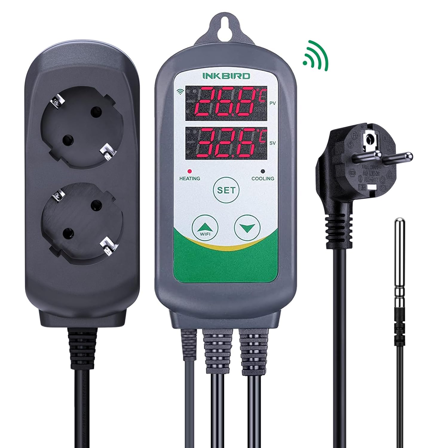 Wifi Thermostat - INKBIRD ITC-308-WiFi Digital Temperature Controller 220V