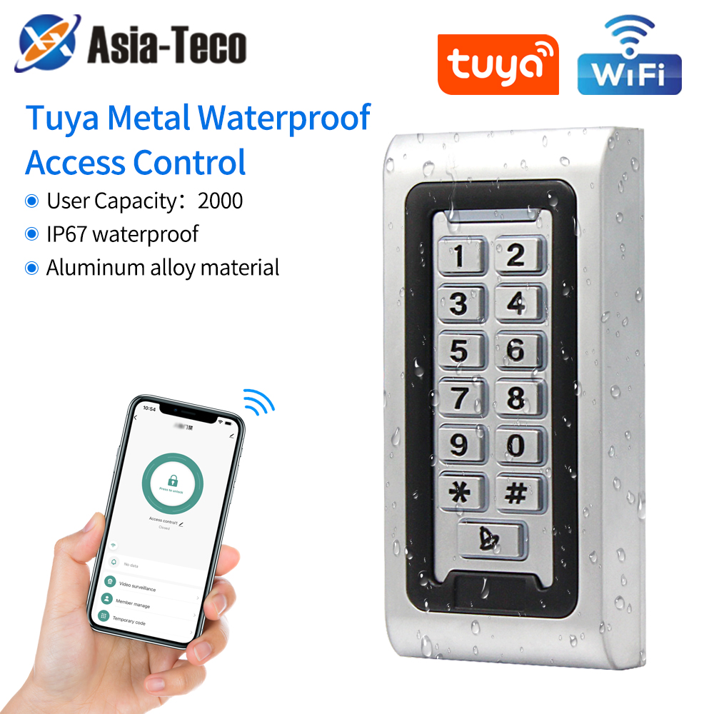 Smart Home Keyboard - Outdoor IP68 Metal Access Control Keypad