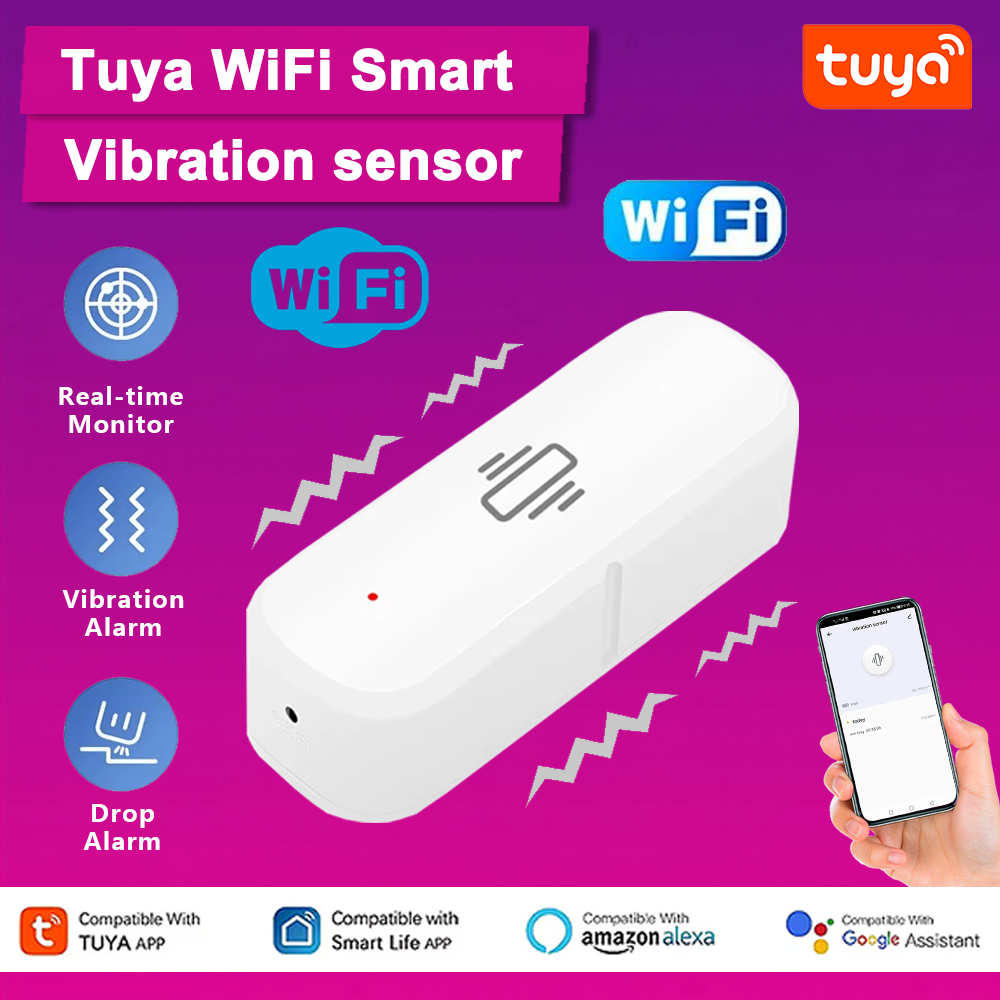 Smart Home Notifications - Tuya WiFi Smart Vibration Sensor Detection