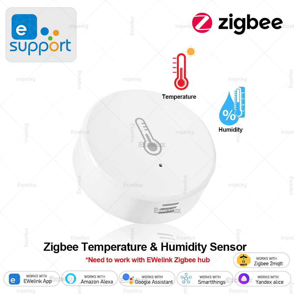 Smart Home Automation System - EWelink Smart Zigbee Temperature Humidity Sensor