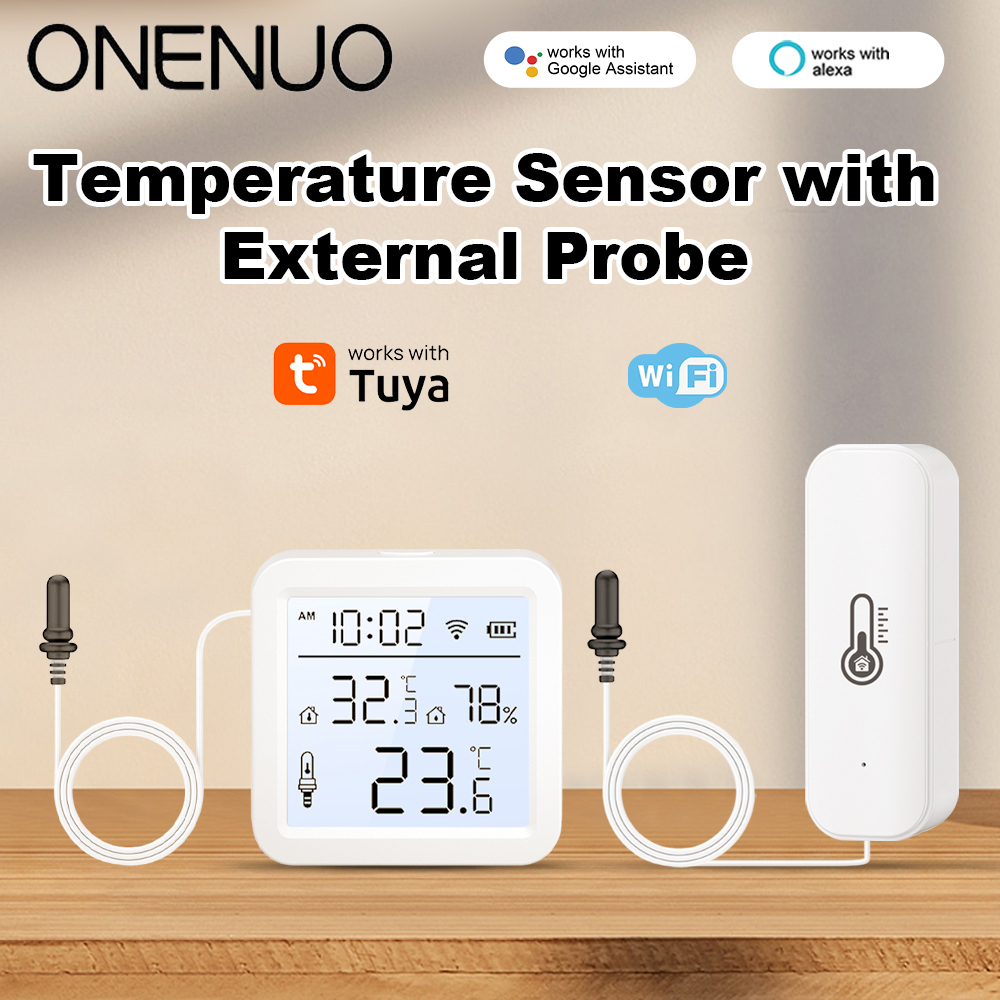 Wifi Thermostat - 2026 New Tuya WiFi Humidity Temperature