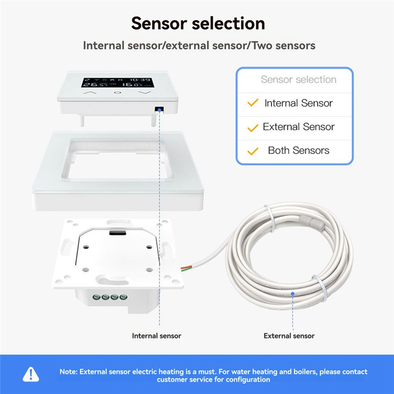 FAST-Tuya Wifi Smart Thermosta - Wifi Thermostat ulasan dan harga