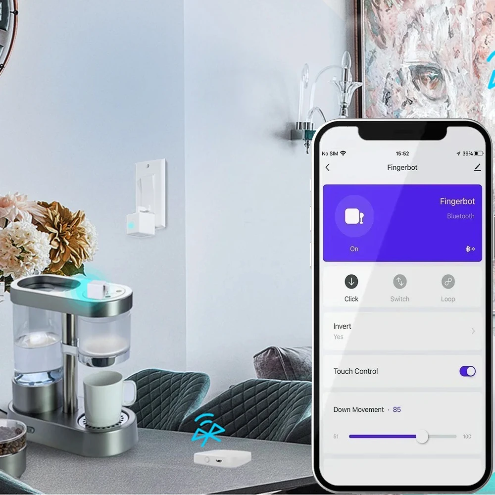 Smart ZigBee Fingerbot Wireles - Smart Home Z Wave ulasan dan harga