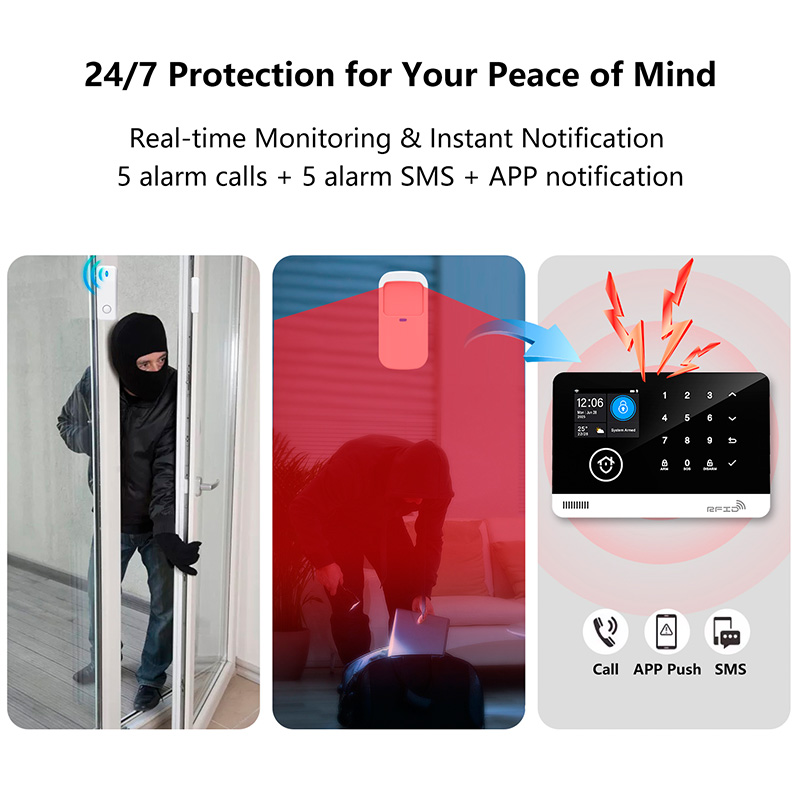 Alarm System for Home Tuya WIF - Smart Home Keyboard ulasan dan harga