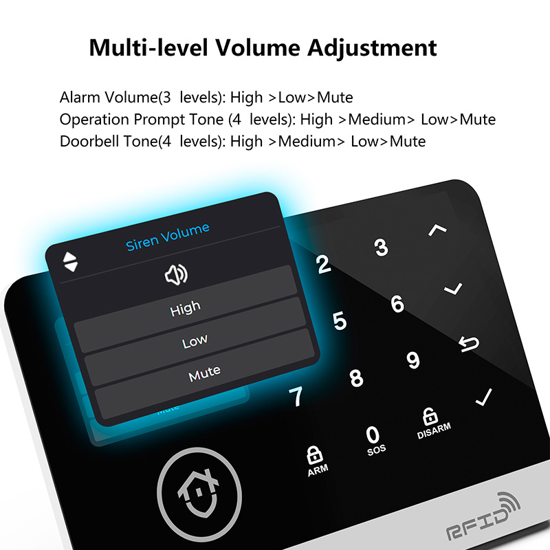 Alarm System for Home Tuya WIF - Smart Home Keyboard ulasan dan harga