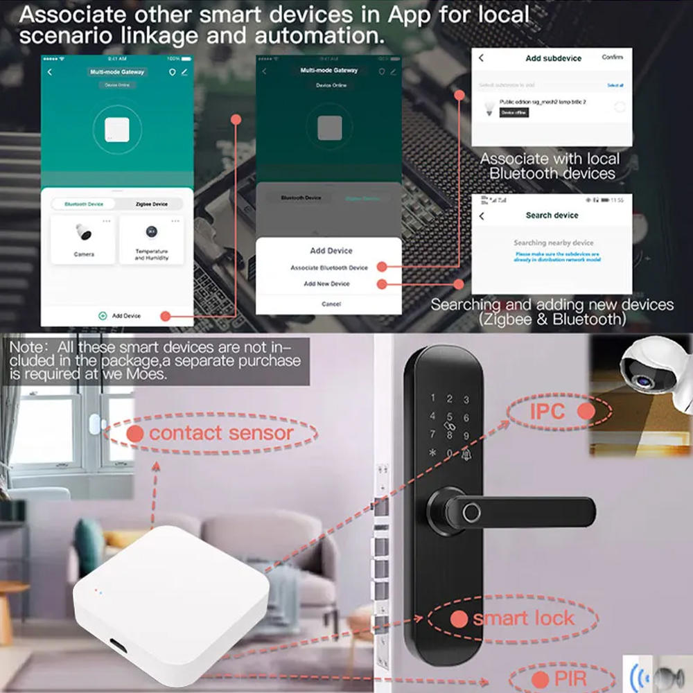 Tuya Zigbee Bluetooth Multi-mo - Smart Home Hub Device ulasan dan harga