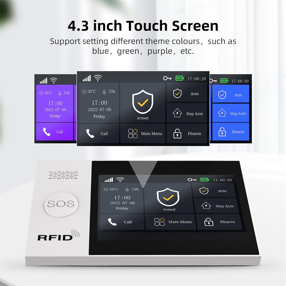 2.4G WIFI Smart GSM Alarm Syst - Smart Home Automation System ulasan dan harga