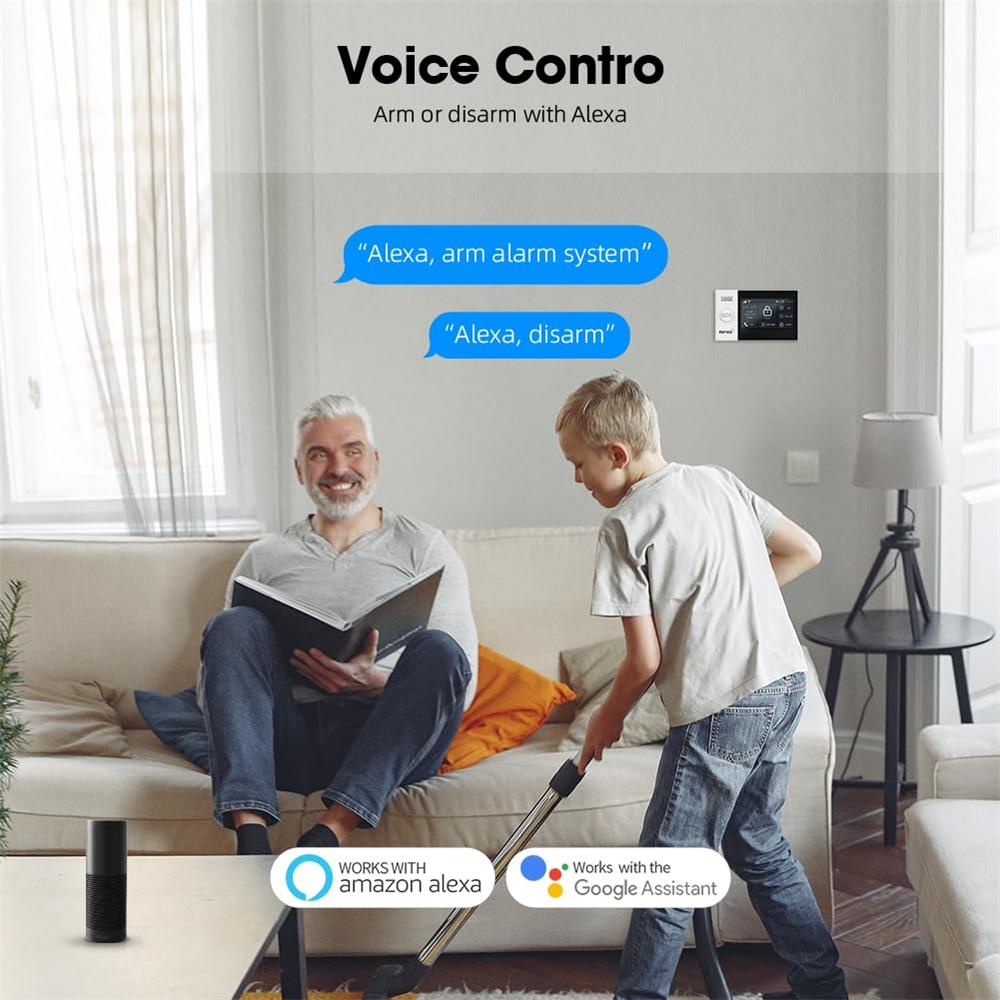 2.4G WIFI Smart GSM Alarm Syst - Smart Home Automation System ulasan dan harga