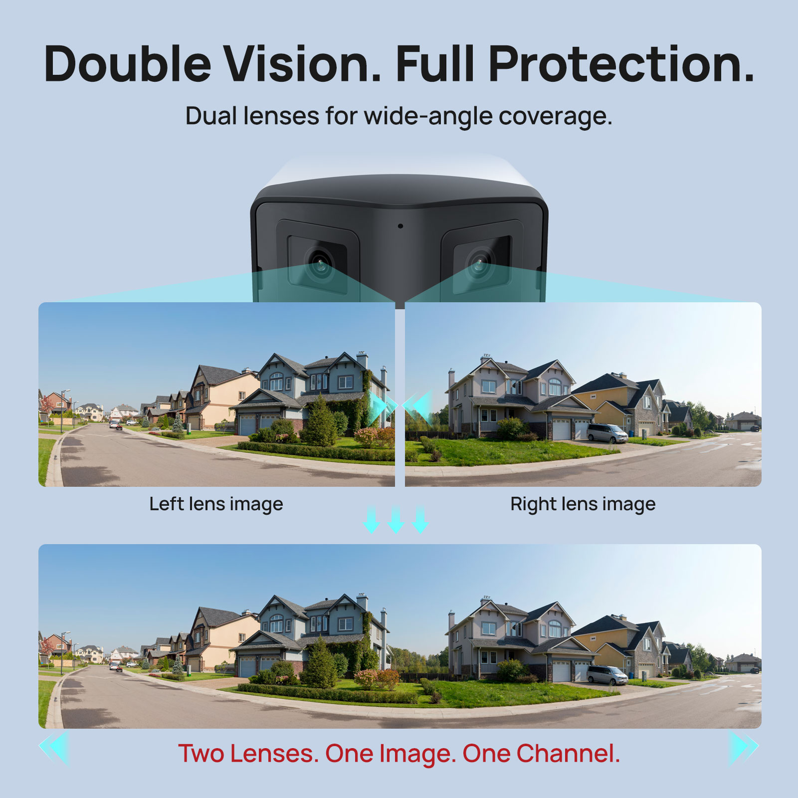 VIKYLIN 170° Panoramic Securit - Smart Home Notifications ulasan dan harga