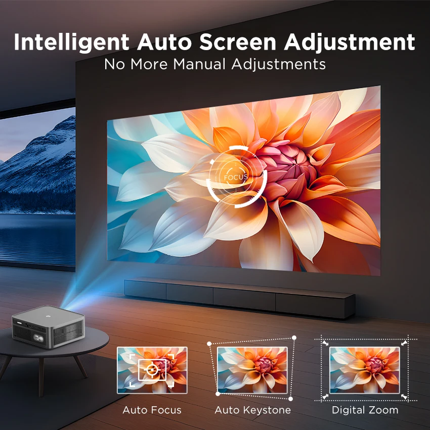 ApexTP4K Smart Projector WiFi  - Smart Home Video ulasan dan harga