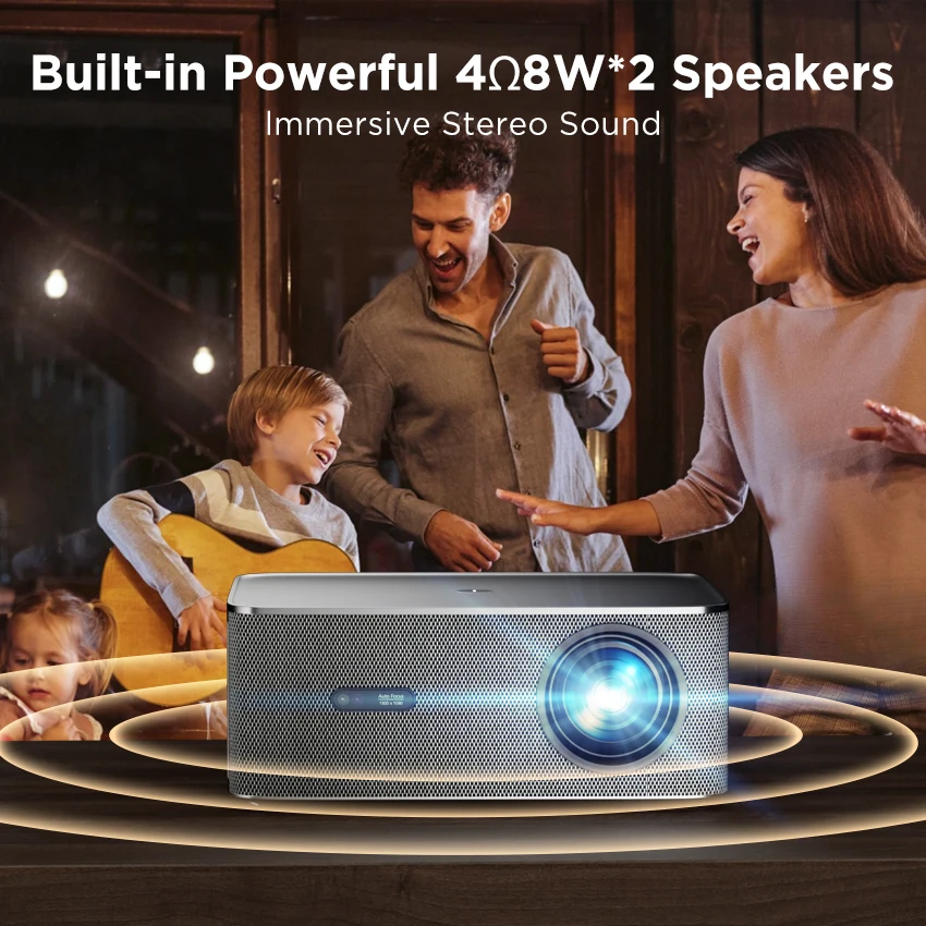 ApexTP4K Smart Projector WiFi  - Smart Home Video ulasan dan harga