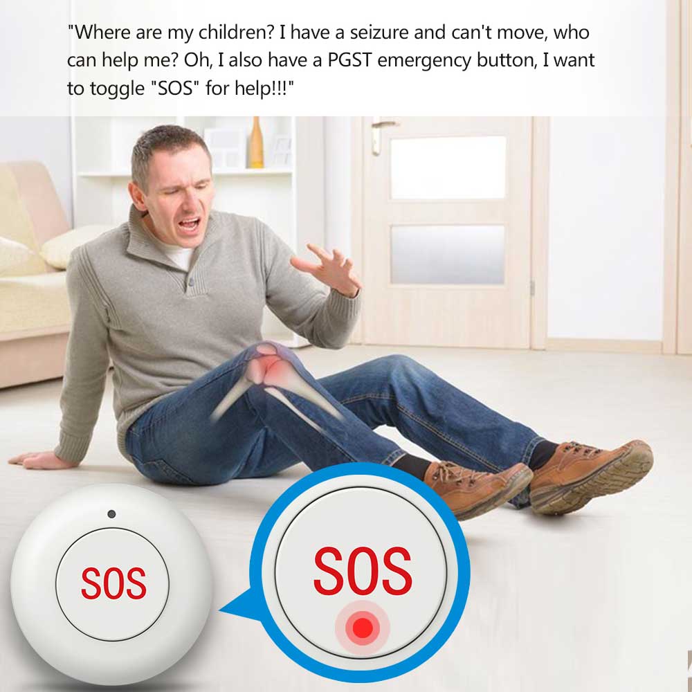 Wireless SOS Button Smart Home - Smart Home Automation System ulasan dan harga