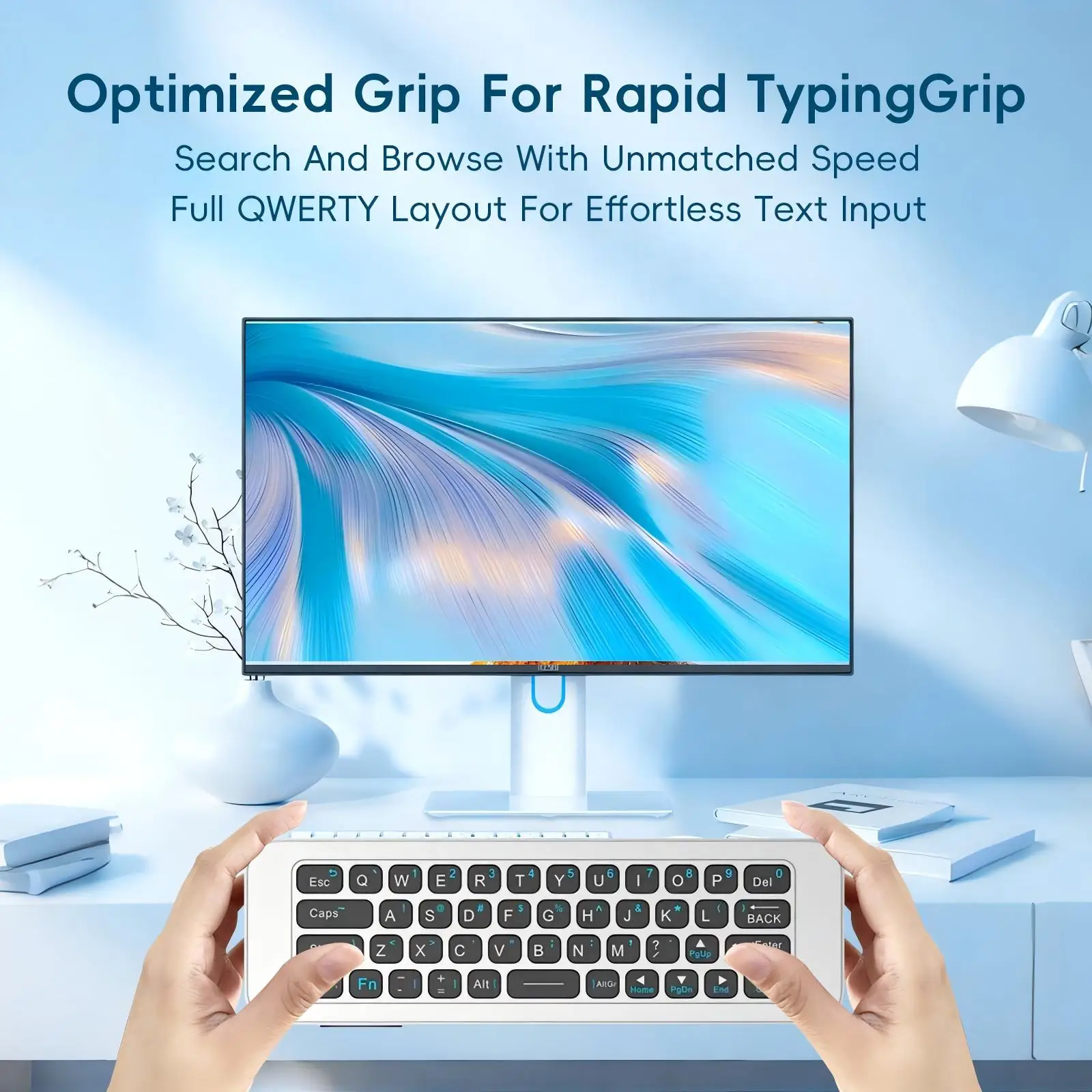 IPazzPort 2.4G & Bluetooth Min - Smart Home Keyboard ulasan dan harga