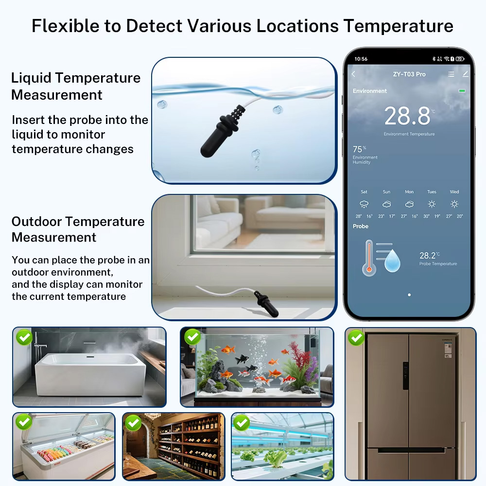 External Waterproof Probe Temp - Wifi Thermostat ulasan dan harga
