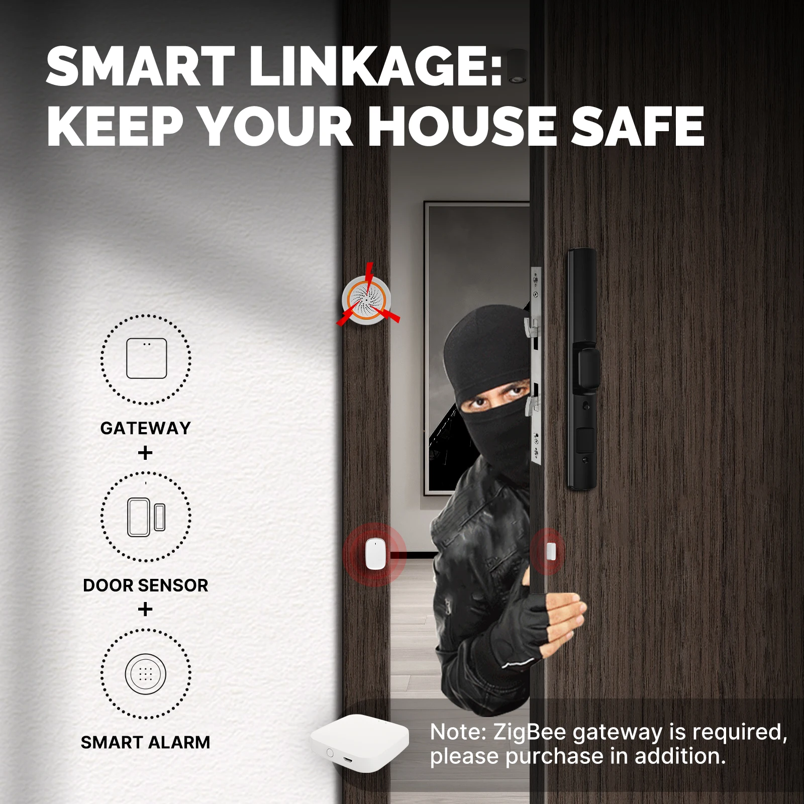 MOES Tuya Smart ZigBee Window/ - Smart Home Automation System ulasan dan harga