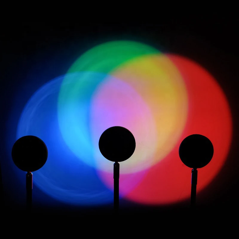 Smart LED Sunset Lamp Colorful - Smart Home Integration ulasan dan harga