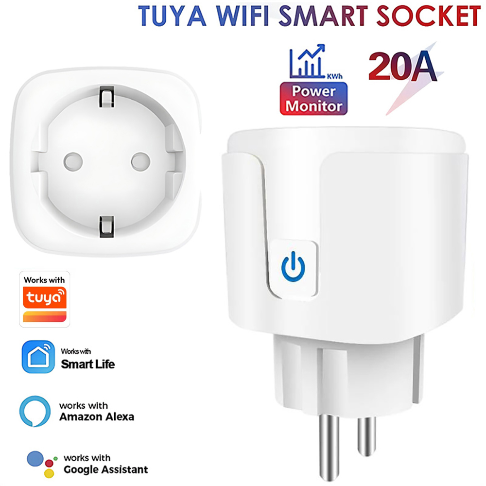 Works with Tuya Smart Life App - Smart Home Energy Monitor ulasan dan harga