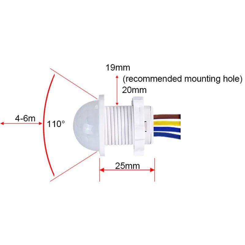 AC 110V 220V Mini Motion Senso - Smart Home Miniature ulasan dan harga