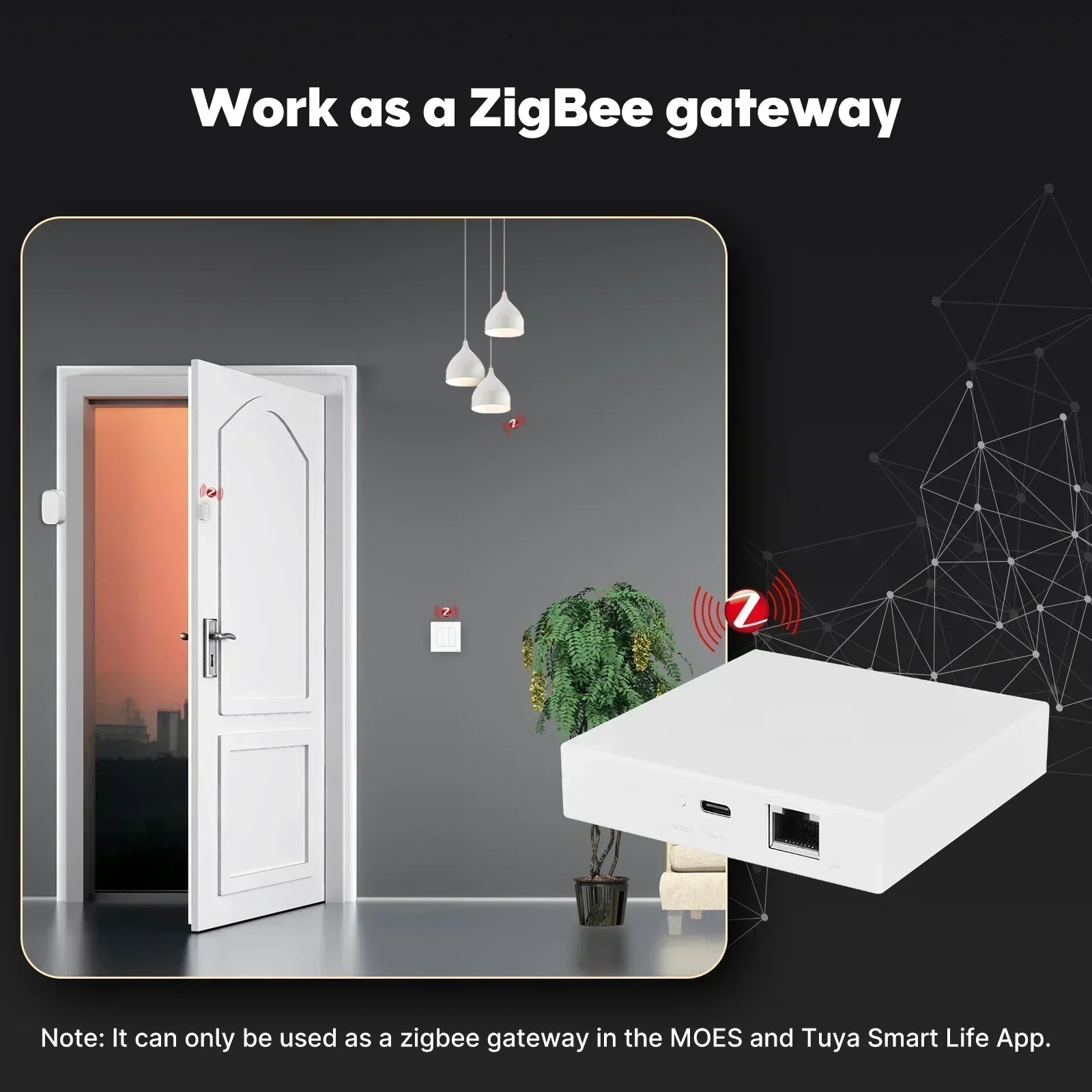 MOES Tuya Zigbee Matter Thread - Smart Home Kits ulasan dan harga
