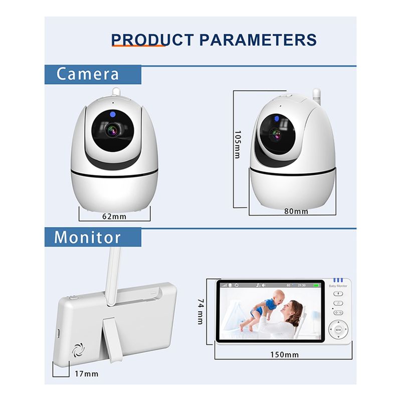 ABUL-Video Baby Monitor 2.4G 3 - Smart Home Video ulasan dan harga