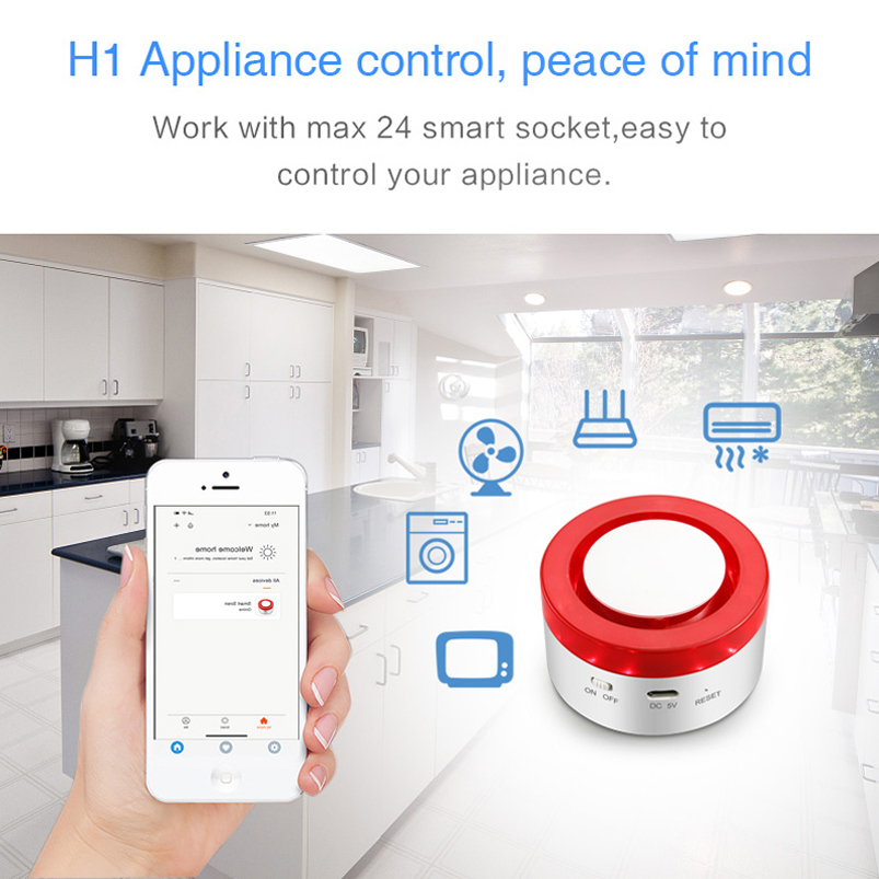 WiFi Tuya Home Alarm System 12 - Smart Home Automation System ulasan dan harga