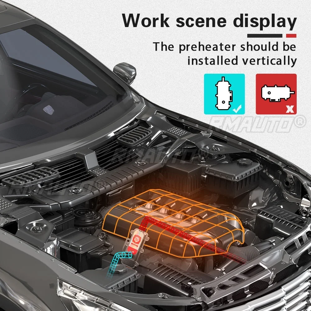 220V 3000W Car Engine Heater W - Smart Home Hvac ulasan dan harga
