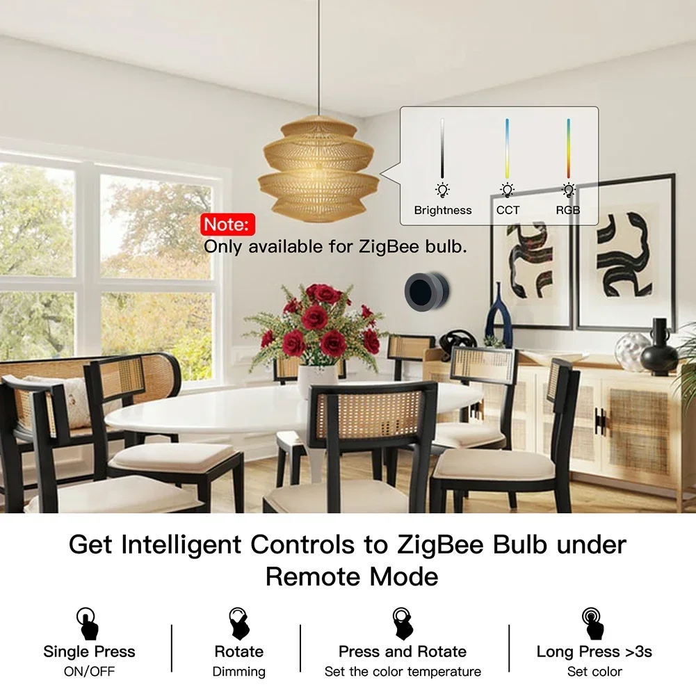 MOES Tuya ZigBee Smart Knob Sw - Smart Home Z Wave ulasan dan harga