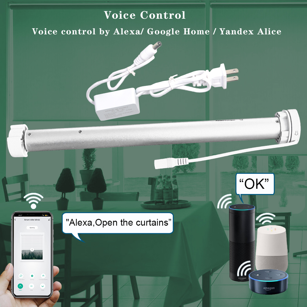 Tuya WiFi Mini Motorize Roller - Smart Home Miniature ulasan dan harga
