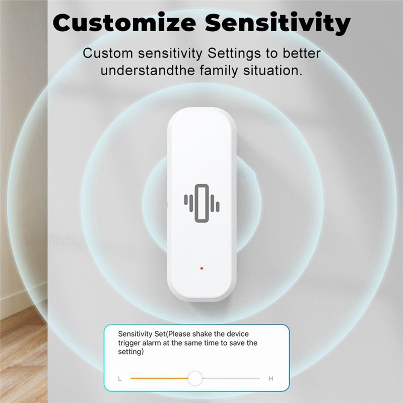 AA87 Zigbee Smart Vibration Se - Smart Home Notifications ulasan dan harga