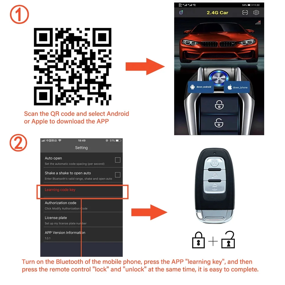 Universal Car Alarm Auto Start - Smart Home Hvac ulasan dan harga