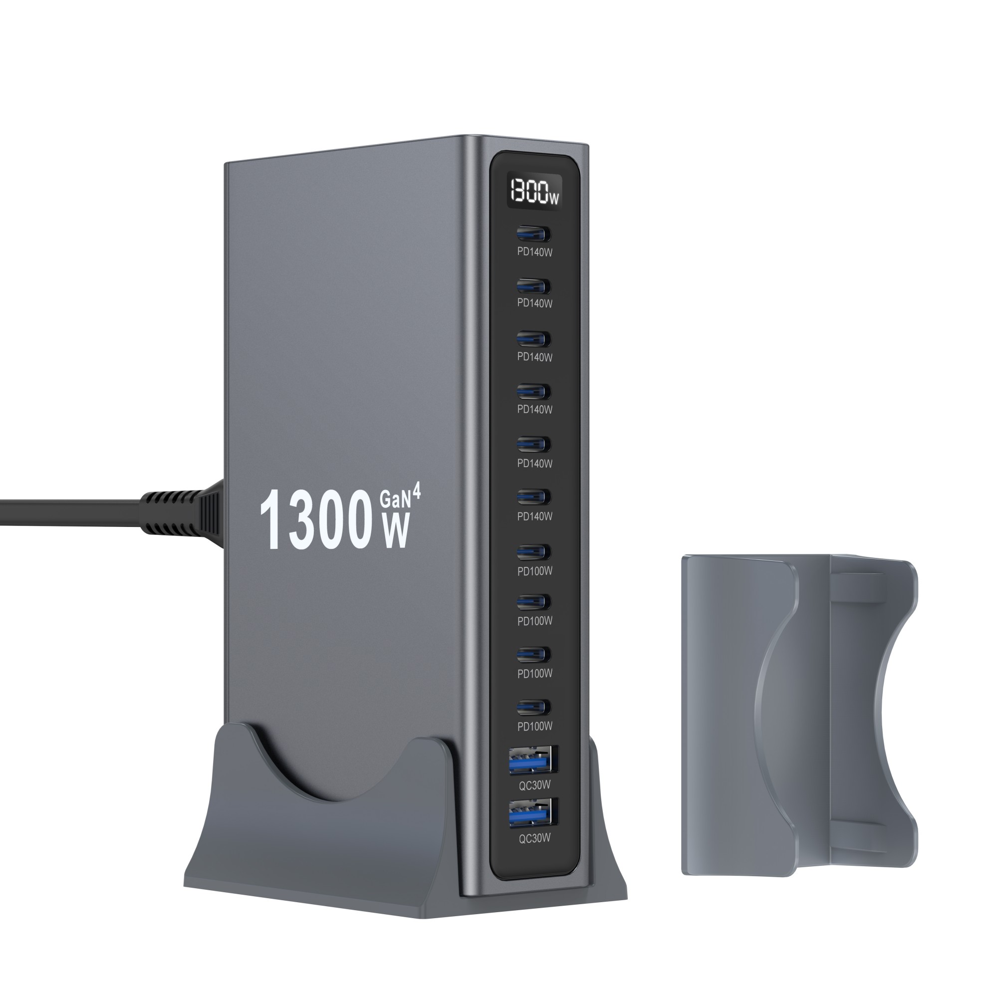 1300W GaN IV 12-Port USB C Cha - Smart Home Hub 2 ulasan dan harga