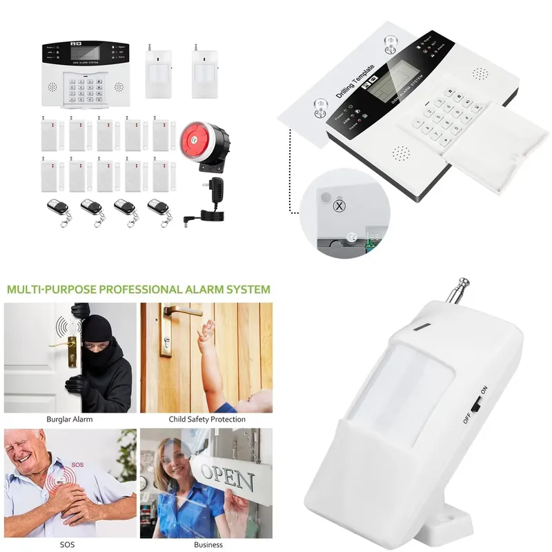 House Burglar Alarm Kit Auto D - Smart Home Kits ulasan dan harga