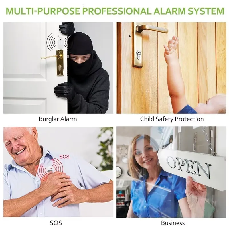 House Burglar Alarm Kit Auto D - Smart Home Kits ulasan dan harga