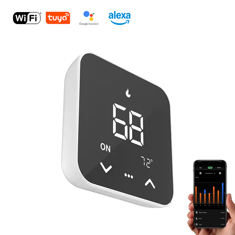 2026new Tuya WiFi Smart Thermo - Wifi Thermostat ulasan dan harga