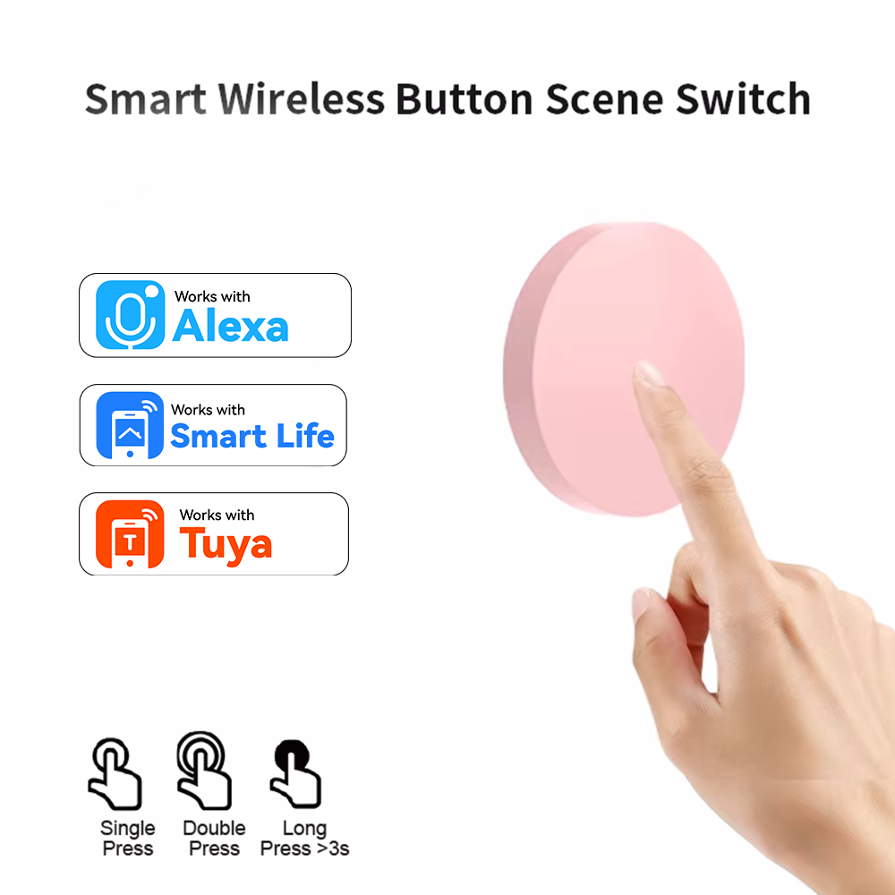 ZigBee Smart Wireless Button S - Smart Home Z Wave ulasan dan harga