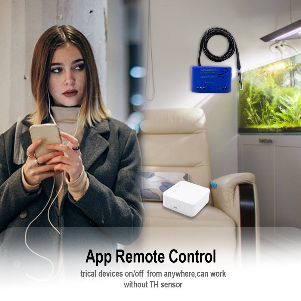 Zigbee Temperature Smart Switc - Smart Home Z Wave ulasan dan harga