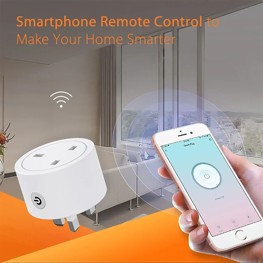 Zigbee Smart Plug 16A UK Socke - Smart Home Energy Monitor ulasan dan harga