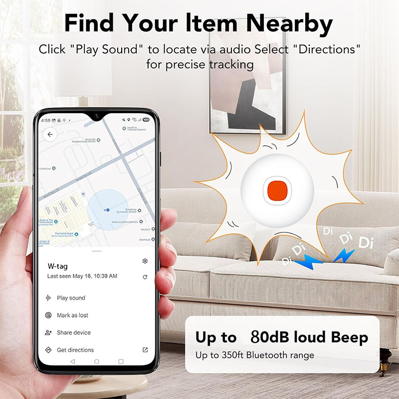 Wesolvet W-Tag Waterproof Smar - Smart Home Hub Samsung ulasan dan harga