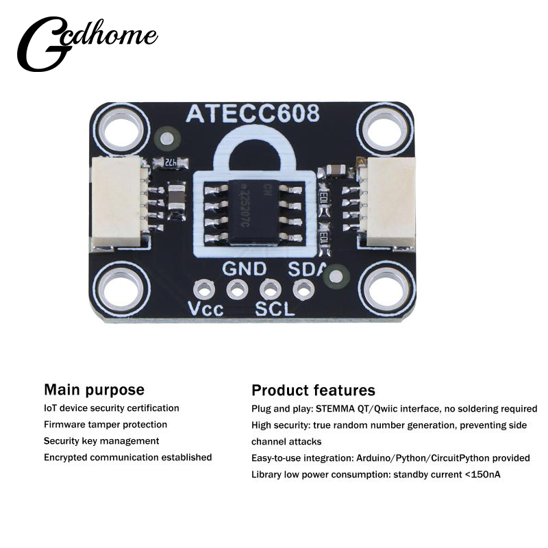 ATECC608 Secure Element Module - Smart Home Keyboard ulasan dan harga
