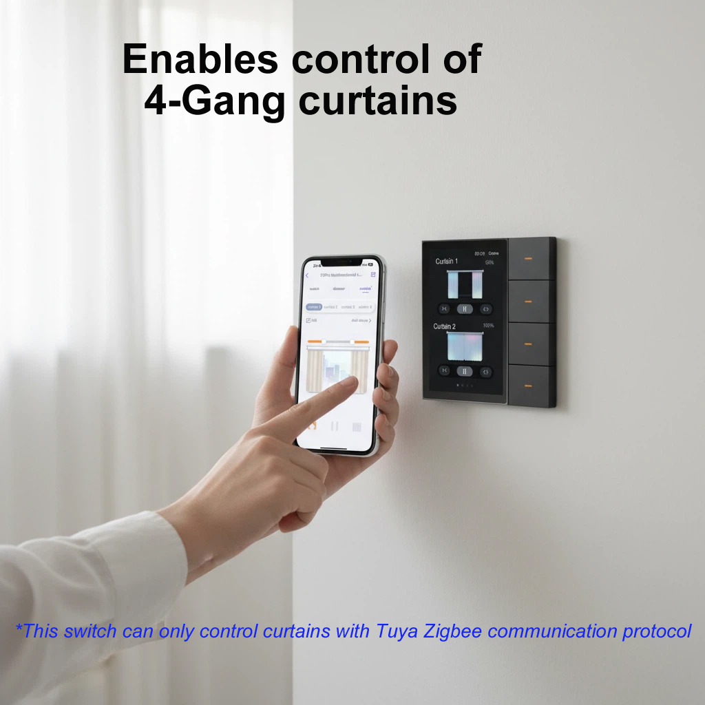 F3-pro Tuya Smart Panel ZigBee - Smart Home Z Wave ulasan dan harga