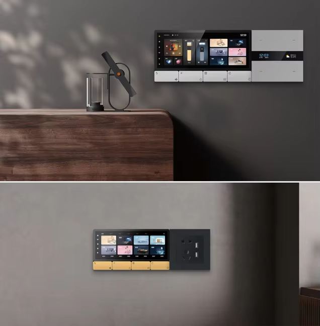 F5 Tuya UK Touch Screen Music  - Smart Home Display ulasan dan harga