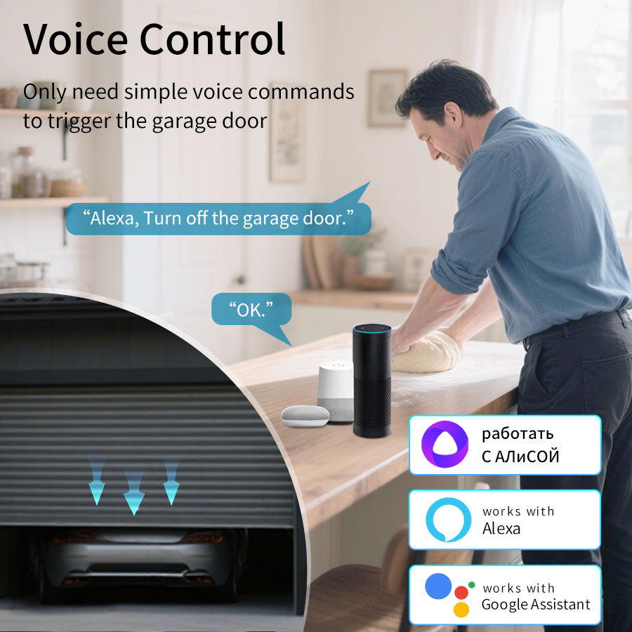 Tuya Smart WiFi or Zigbee Gara - Smart Home Z Wave ulasan dan harga