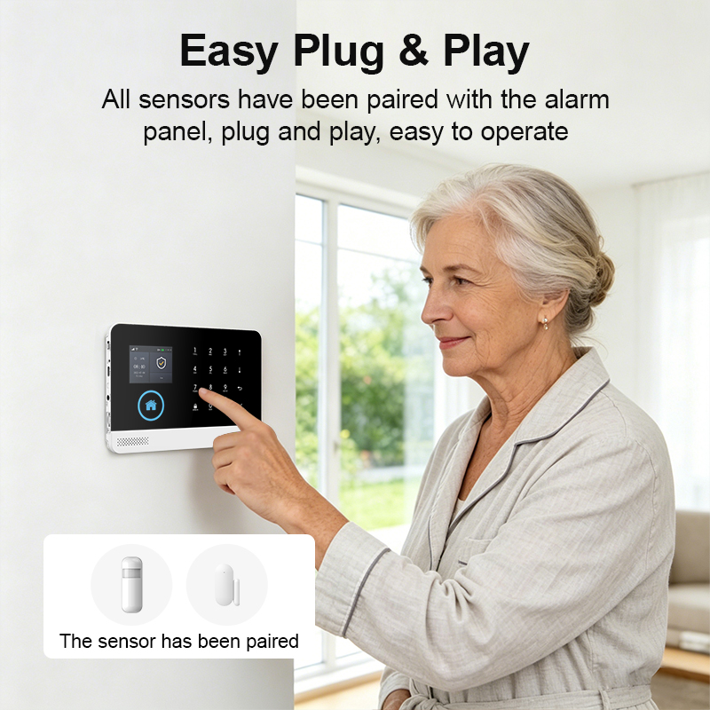 PGST WIFI GSM Smart Home Secur - Smart Home Keyboard ulasan dan harga