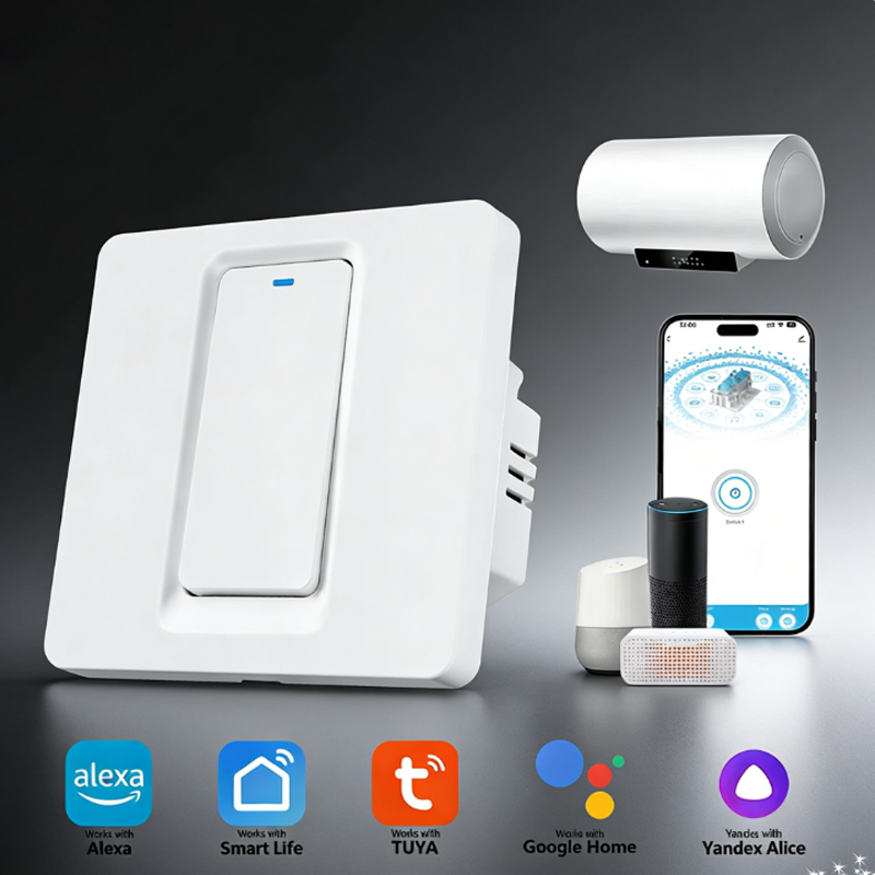 Smart Water Heater Switch/WiFi - Smart Home Integration ulasan dan harga