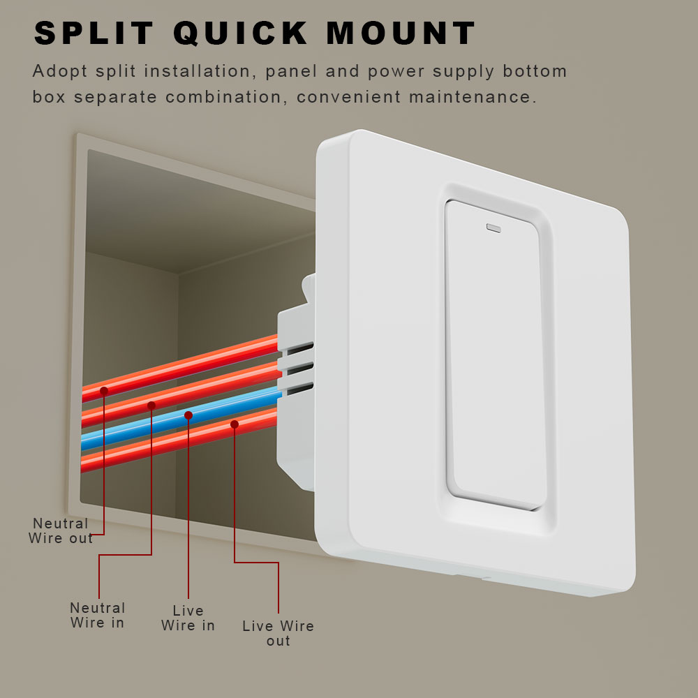 Smart Water Heater Switch/WiFi - Smart Home Integration ulasan dan harga