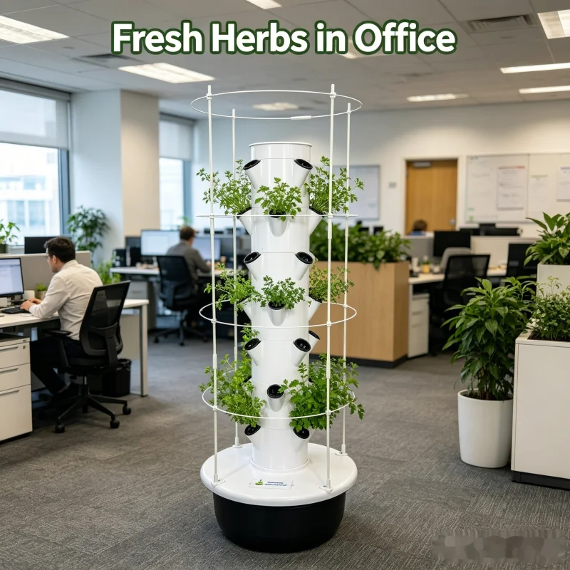 Smart Vertical Hydroponic Towe - Smart Home Kits ulasan dan harga
